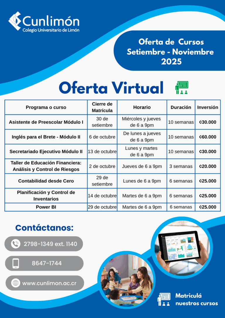 Oferta de Cursos Virtuales